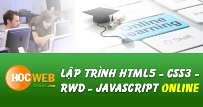Học HTML5, CSS3, RWD, Javascript, Bootstrap Online
