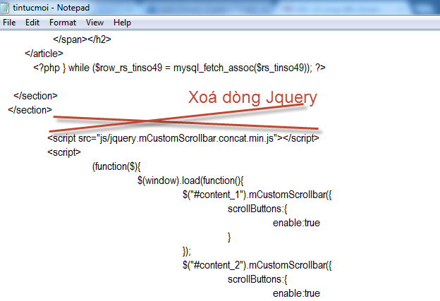 cach giai quyet xung dot jquery