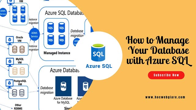 Cách quản lý Database với Azure SQL