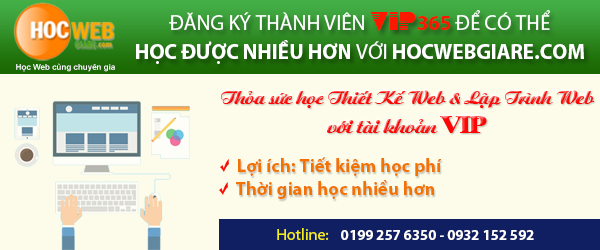 Học thiết kế web giá rẻ