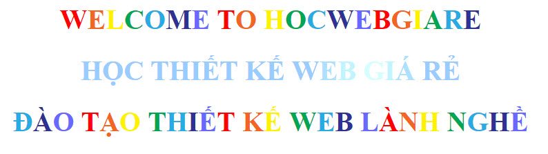 Hướng dẫn cách tạo hiệu ứng chữ cầu vòng